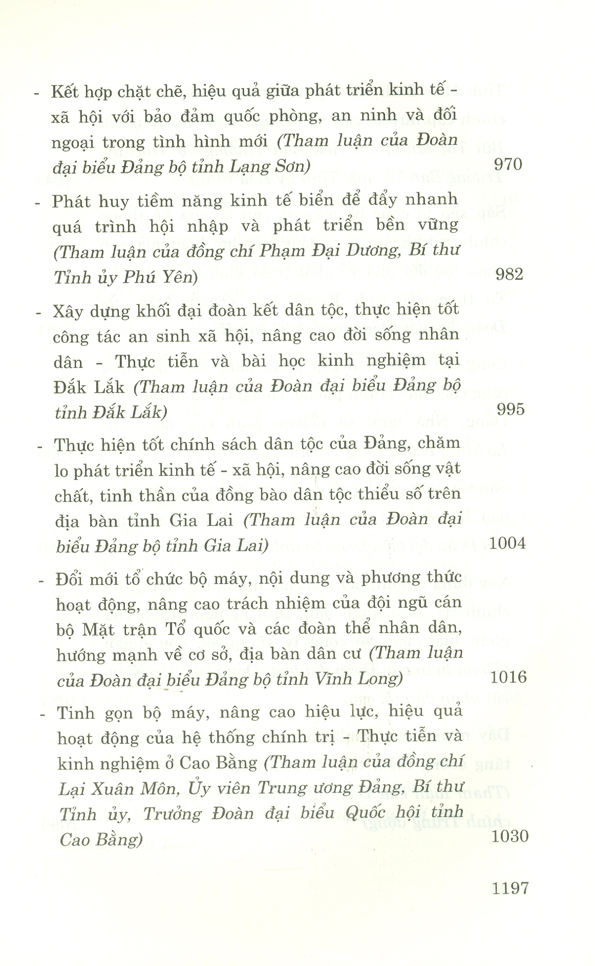 Tham Luận Đại Hội Đại Biểu Toàn Quốc Lần Thứ XIII