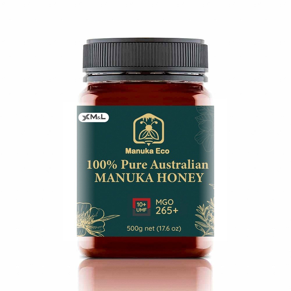 Mật ong Manuka Úc nguyên chất 100% - chỉ số kháng khuẩn MGO từ 30+ - thực phẩm bổ dưỡng, tăng sức đề kháng, làm đẹp – nhập khẩu chính hãng (100% Pure Australian Manuka Honey)