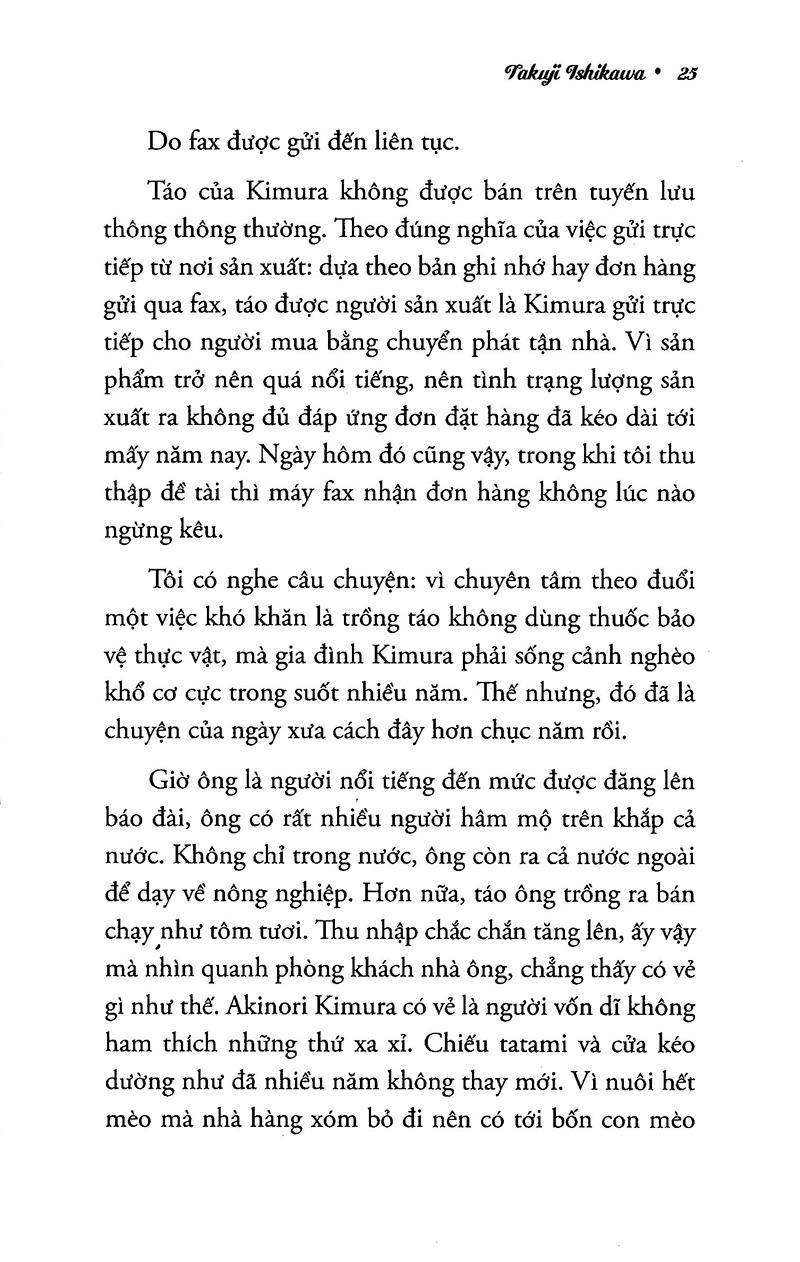 Quả Táo Thần Kỳ Của Kimura (Tái Bản 2022)
