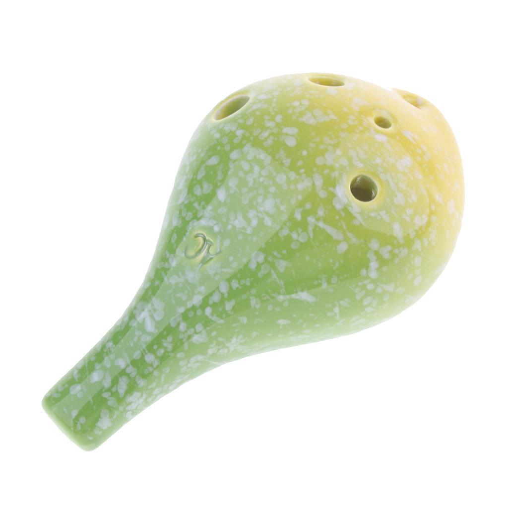 Ceramic Alto Ocarina 6 Key for Children Beginners Gift