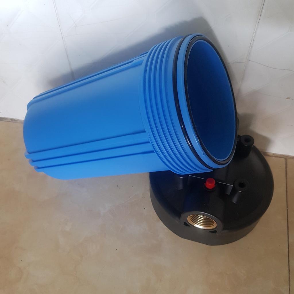 Cốc lọc, ly lọc 10 inch béo bigblue (ren vặn đồng) kèm tay vặn