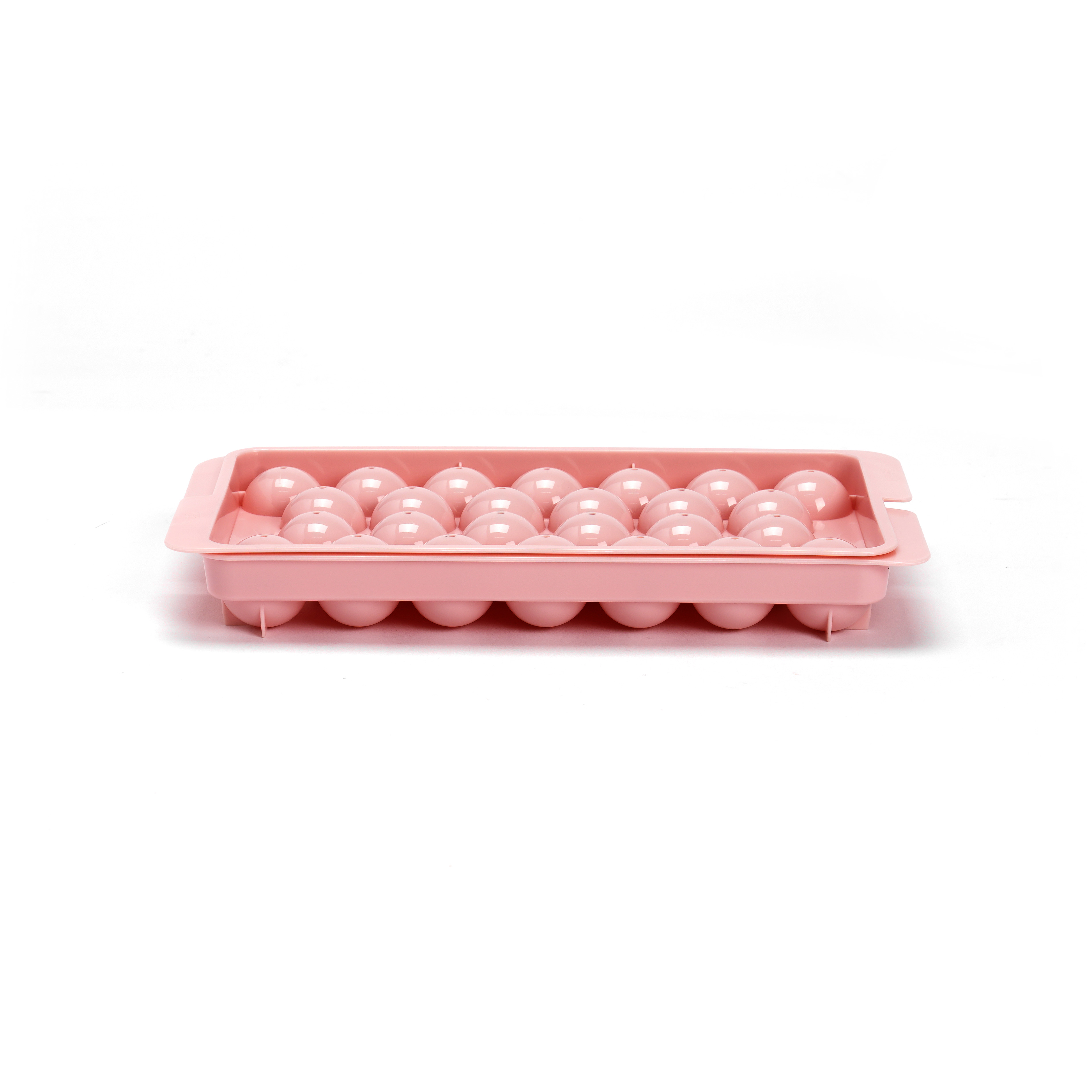 Khay nhựa làm đá 26 viên tròn - nhiều màu