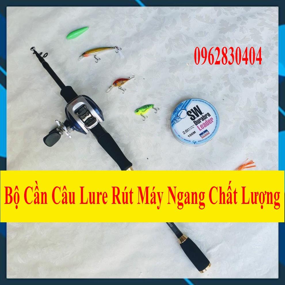 Bộ Cần Câu Lure Rút Máy Ngang