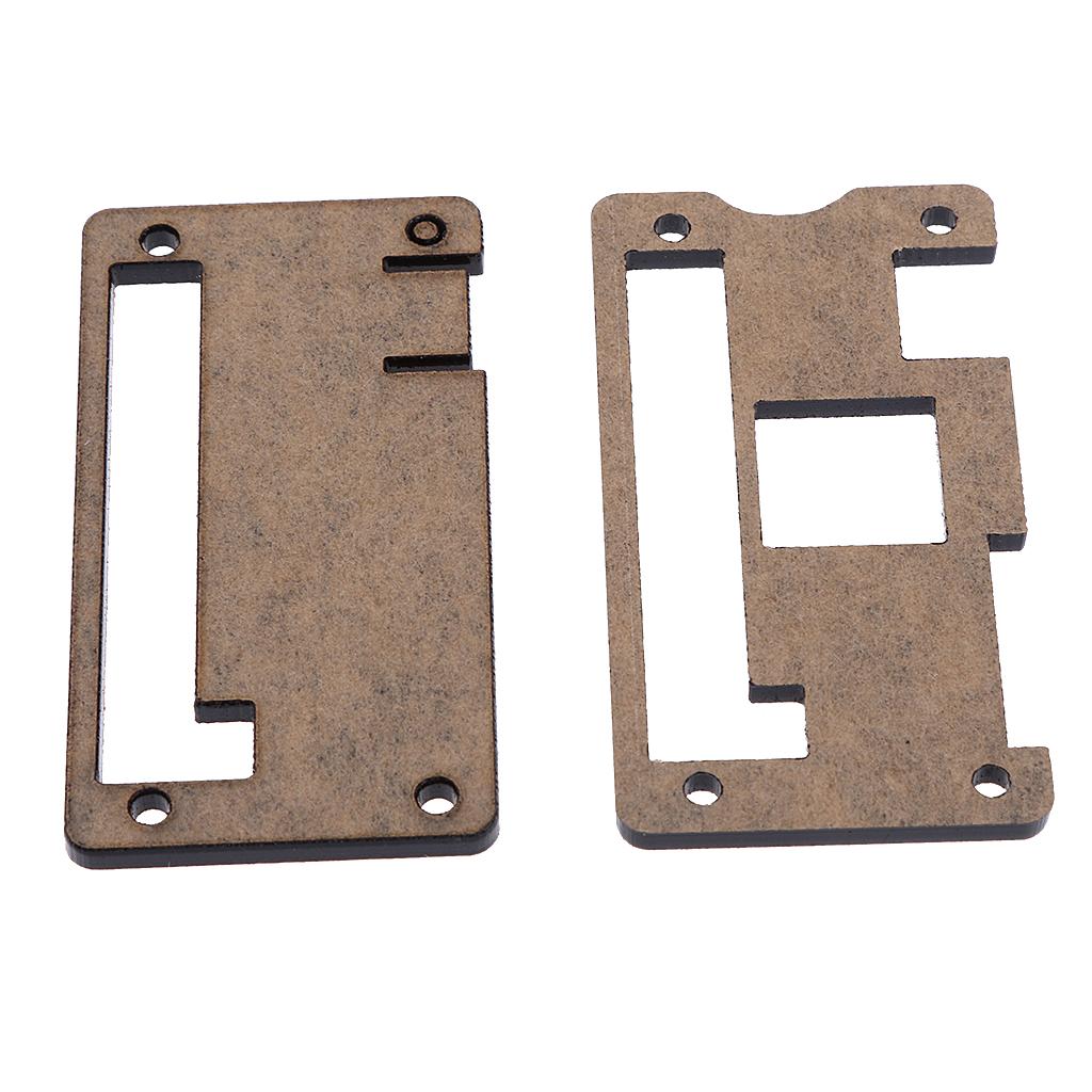 2Pairs Acrylic Case Shell Enclosure Computer Box Kits For RASPBERRY Pi Zero