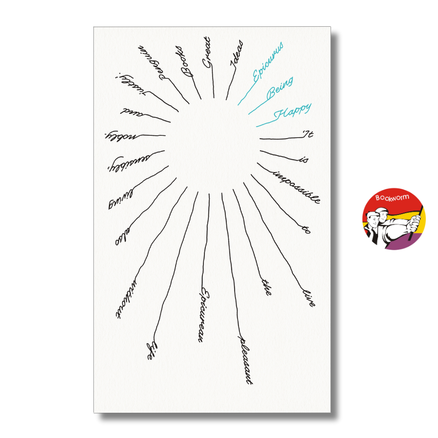 Sách - Being Happy by Epicurus | Philosophy / Classics / Ngoại văn Kinh điển Nhập khẩu / Triết học