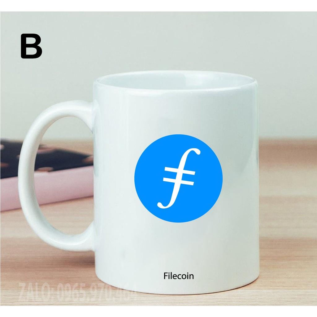 Ly Sứ Có Quai Họa Tiết Đồng Coin FILECOIN - In hình lên ly sứ, cốc theo yêu cầu của bạn - IN HÌNH LỚP, CÔNG TY