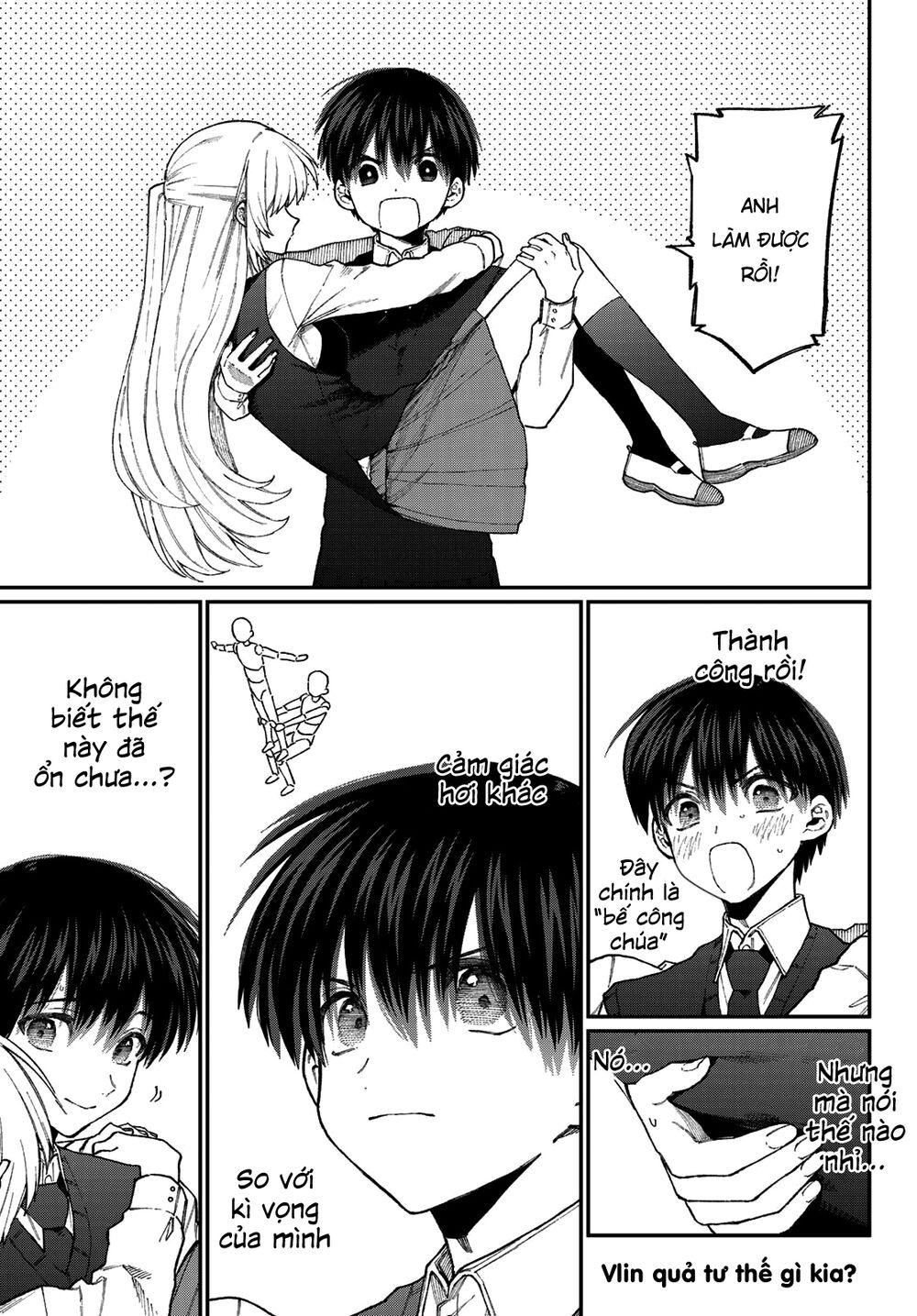 bạn gái tôi không chỉ dễ thương... chapter 137.5 9