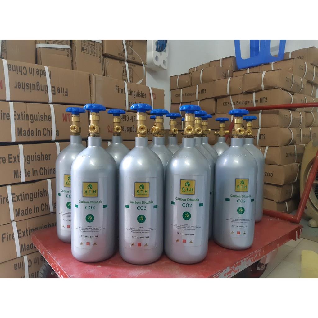 Bình CO2 Thủy Sinh MT3 "LÙN" - Bình khí CO2 thủy sinh - Bình CO2 3kg