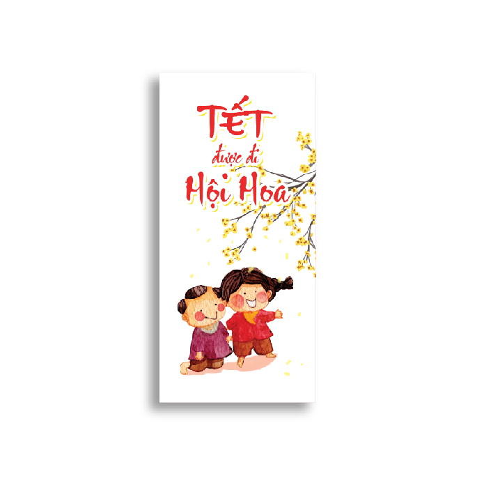 Combo Lì xì tết đến Maisencards (5 cái) Mẫu ngãu nhiên