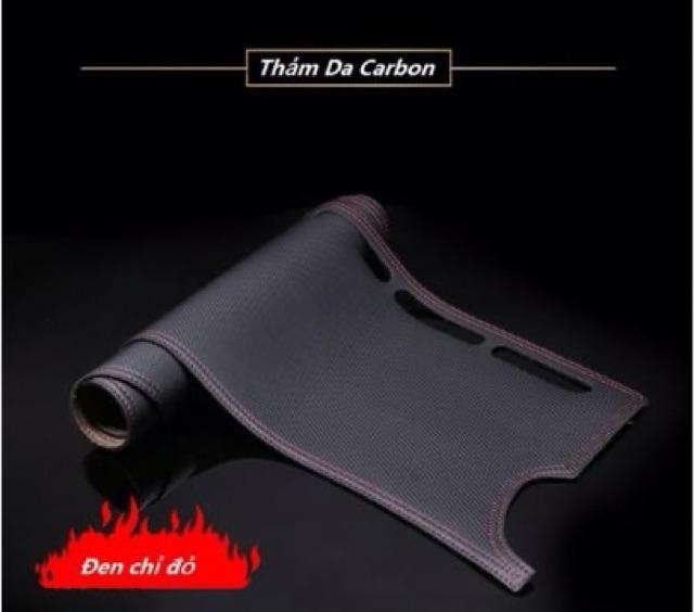 Thảm taplo dành cho da vân cacbon dòng xe mitsubishi xpander 2019 - Ví giá rẻ