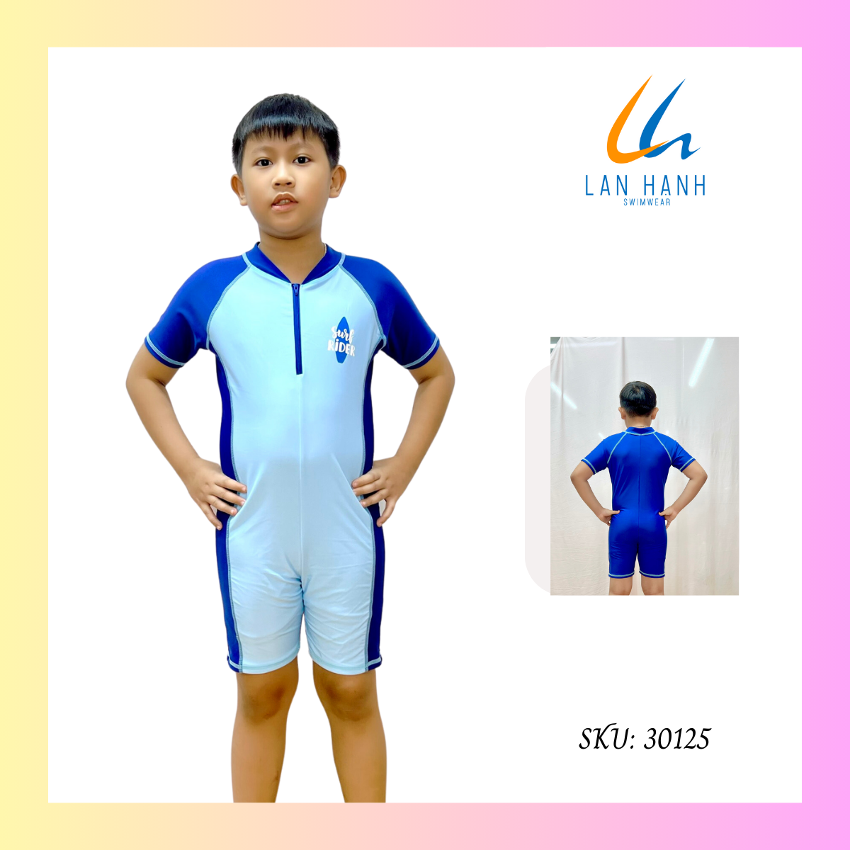 Bộ Bơi BT Một Mảnh Short và Nón 30125