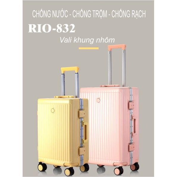 Vali Khung nhôm cao cấp RIO832 chống rạch móc,chống va đập cực tốt