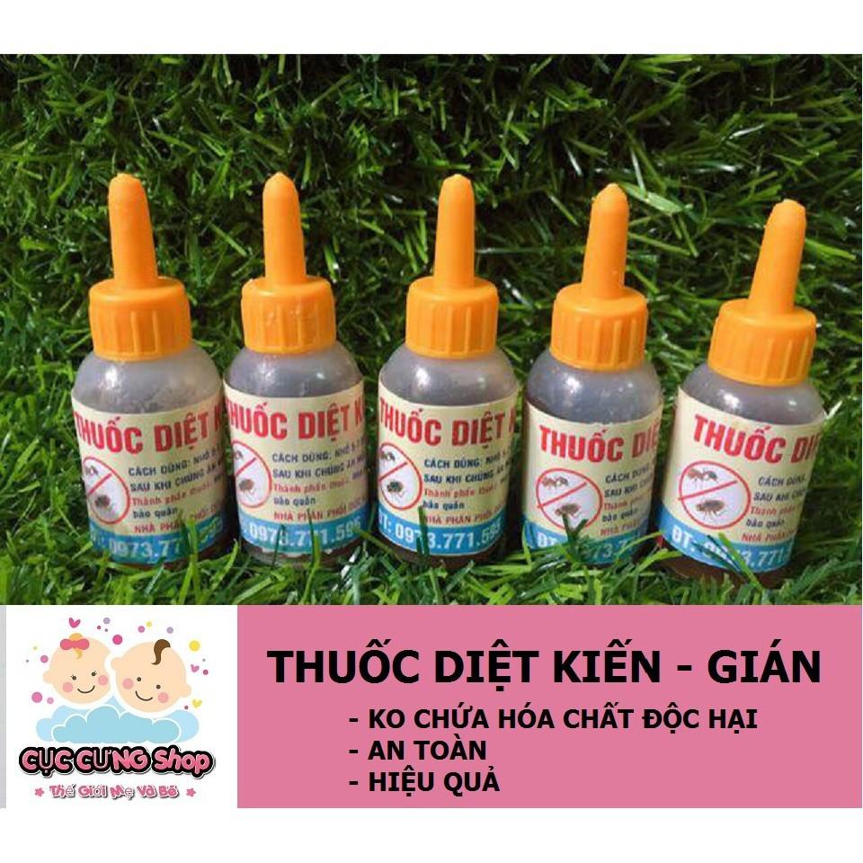 Thuốc Diệt Kiến, Gián Tận Gốc, Thành Phần Mật Mía Không Gây Hại