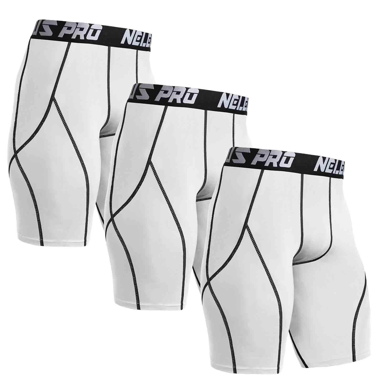 Set 3 Quần Short Thể Thao Nam Cho Nam Giới Nhanh Khô Thoáng Khí Co Giãn