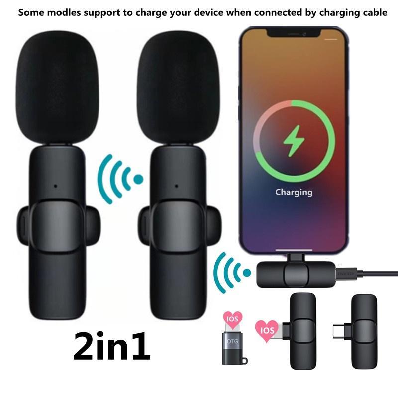Micro Không Dây Có Kẹp Gắn Cổ Áo Tiện Dụng Và Bền for Ios Android Phone