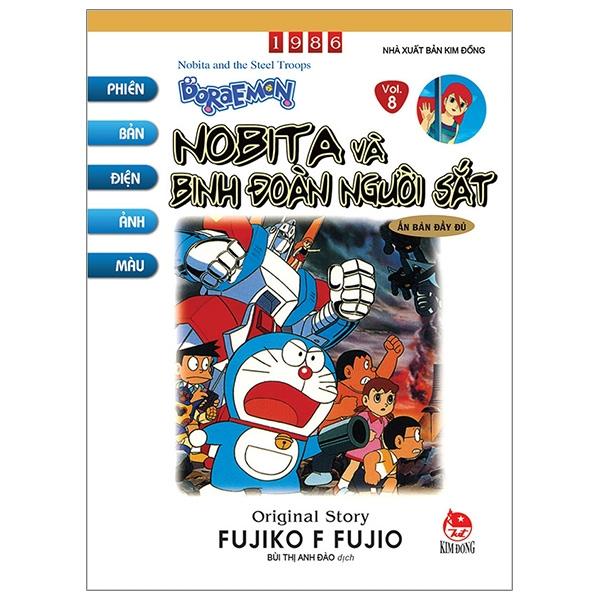 Doraemon Tranh Truyện Màu - Tập 8: Nobita Và Binh Đoàn Người Sắt