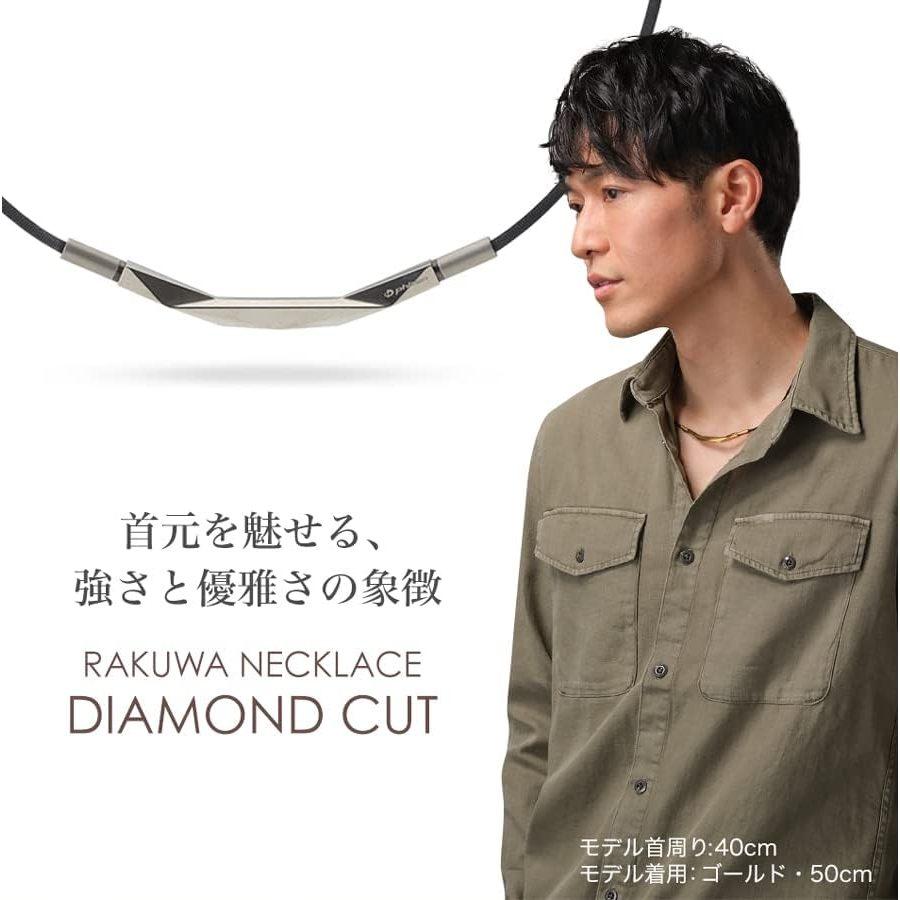 [MỚI] Vòng cổ Phiten Metax Rakuwa necklace Diamond cut TG899051/TG899053/TG899151/TG899153/TG89921/TG899253 - Bạc