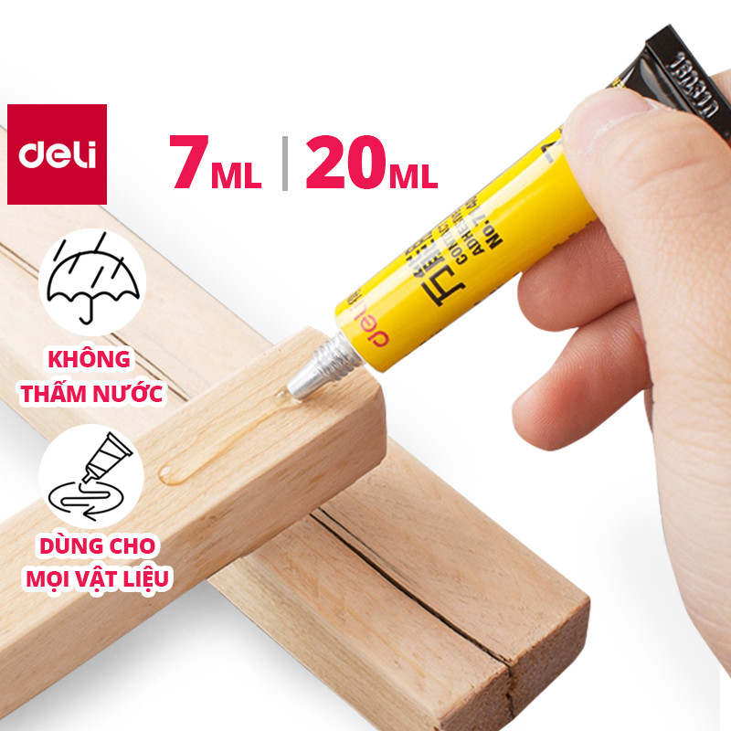 Keo Siêu Dính Đa Năng Deli - 7Ml/ 20Ml - 7140/7149