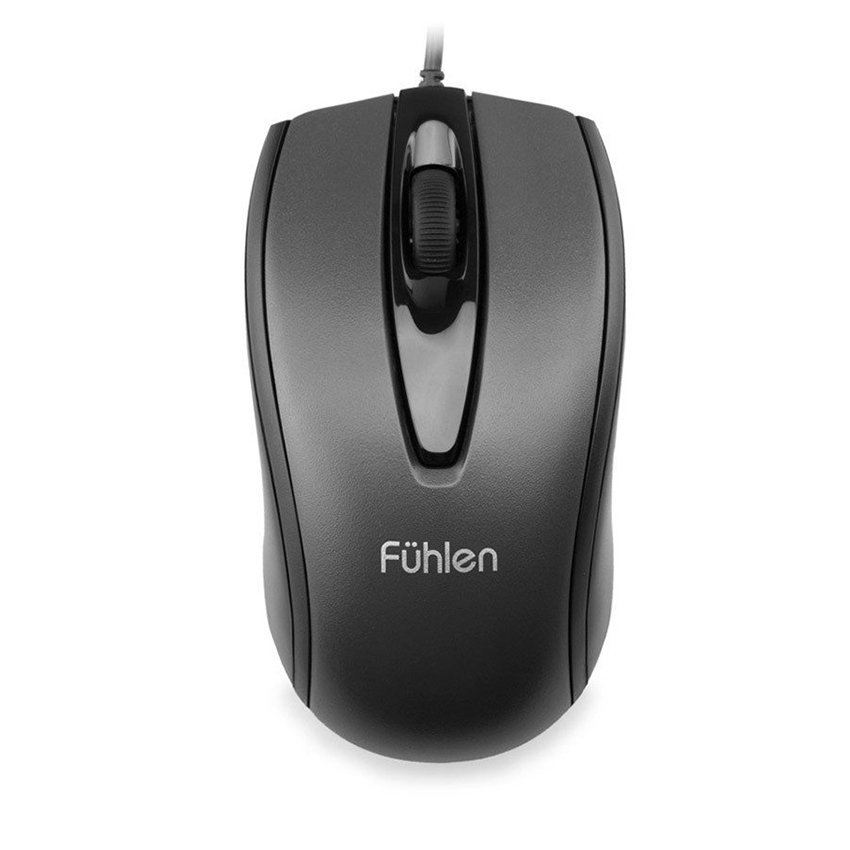 Chuột Fuhlen L102 Optical Black USB - Hàng Chính Hãng