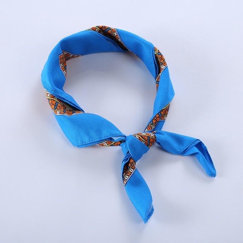 Khăn Bandana EXO, Khăn Turban Bohemian phong cách Vintage chất liệu Cotton