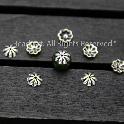 5MM Charm Úp, Charm Ốp Hạt Bạc 925, Phụ Kiện Phối Vòng Tay, Chuỗi Hạt, Trang Sức Phong Thuỷ, Chuỗi Hạt - Bead Art