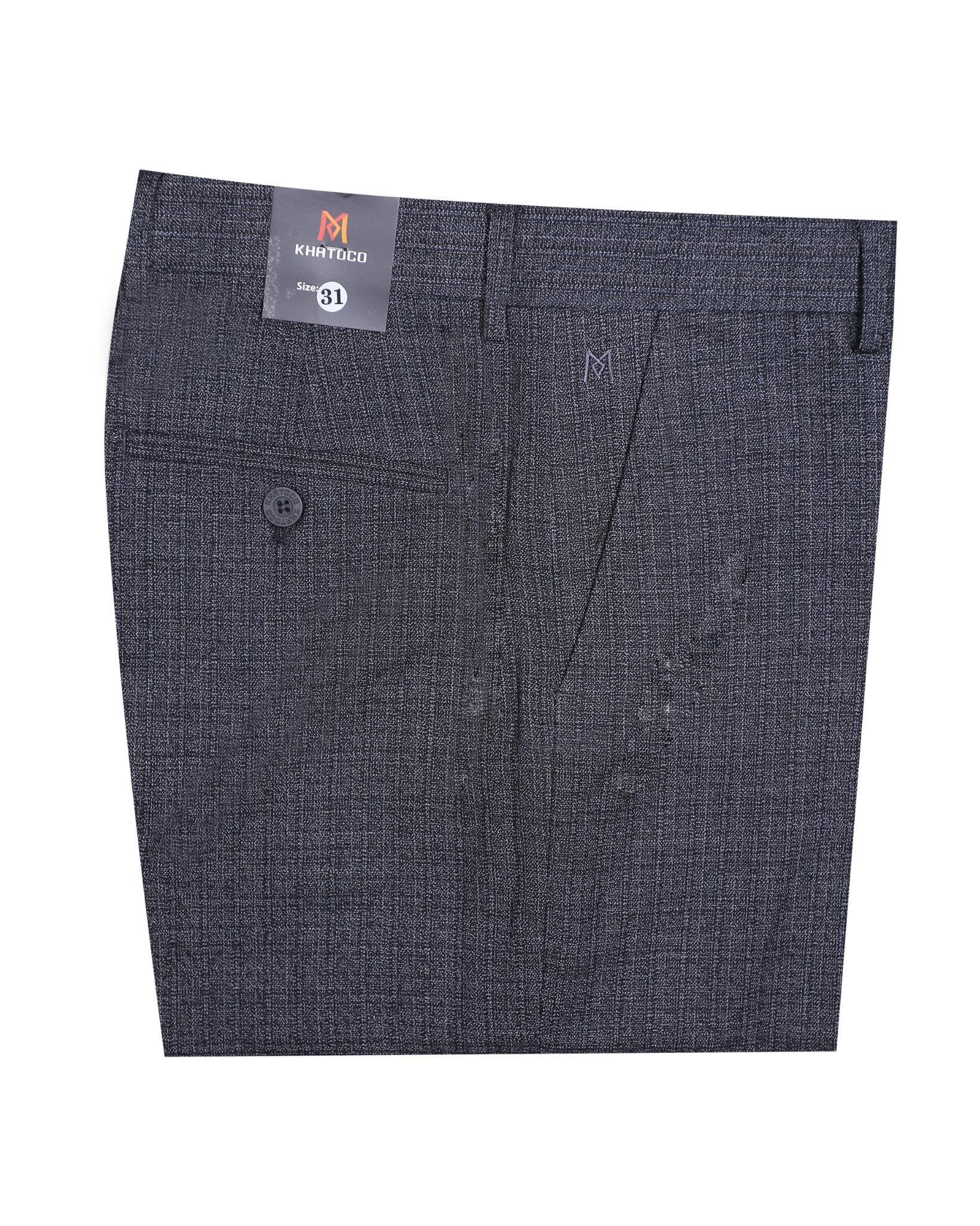 Quần tây nam không ly Khatoco Q1M498R0-CNGI570-2607-0