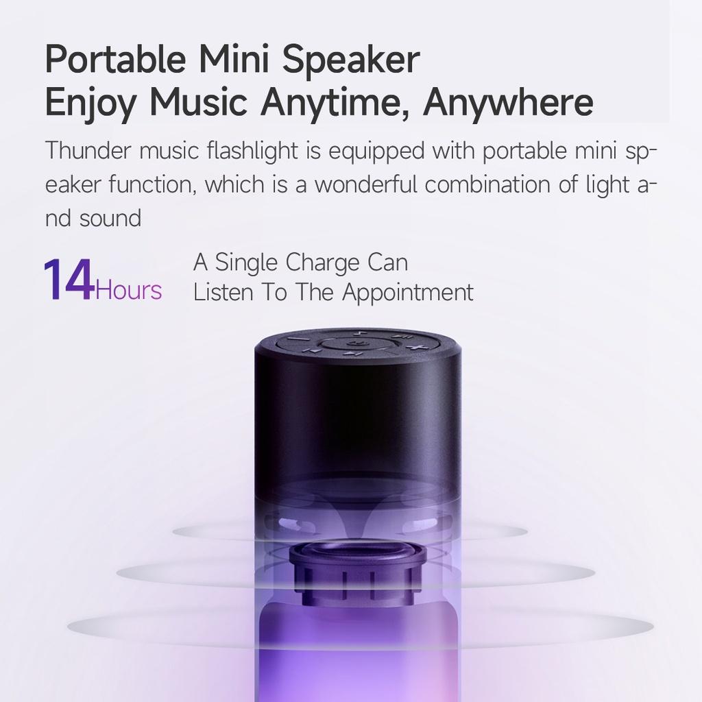 Đèn Pin Xiaomi Youpin NexTool 12 Trong 1 Kèm Loa 4 Màu Có Thể Sạc Lại Cho Hoạt Động Ngoài Trời