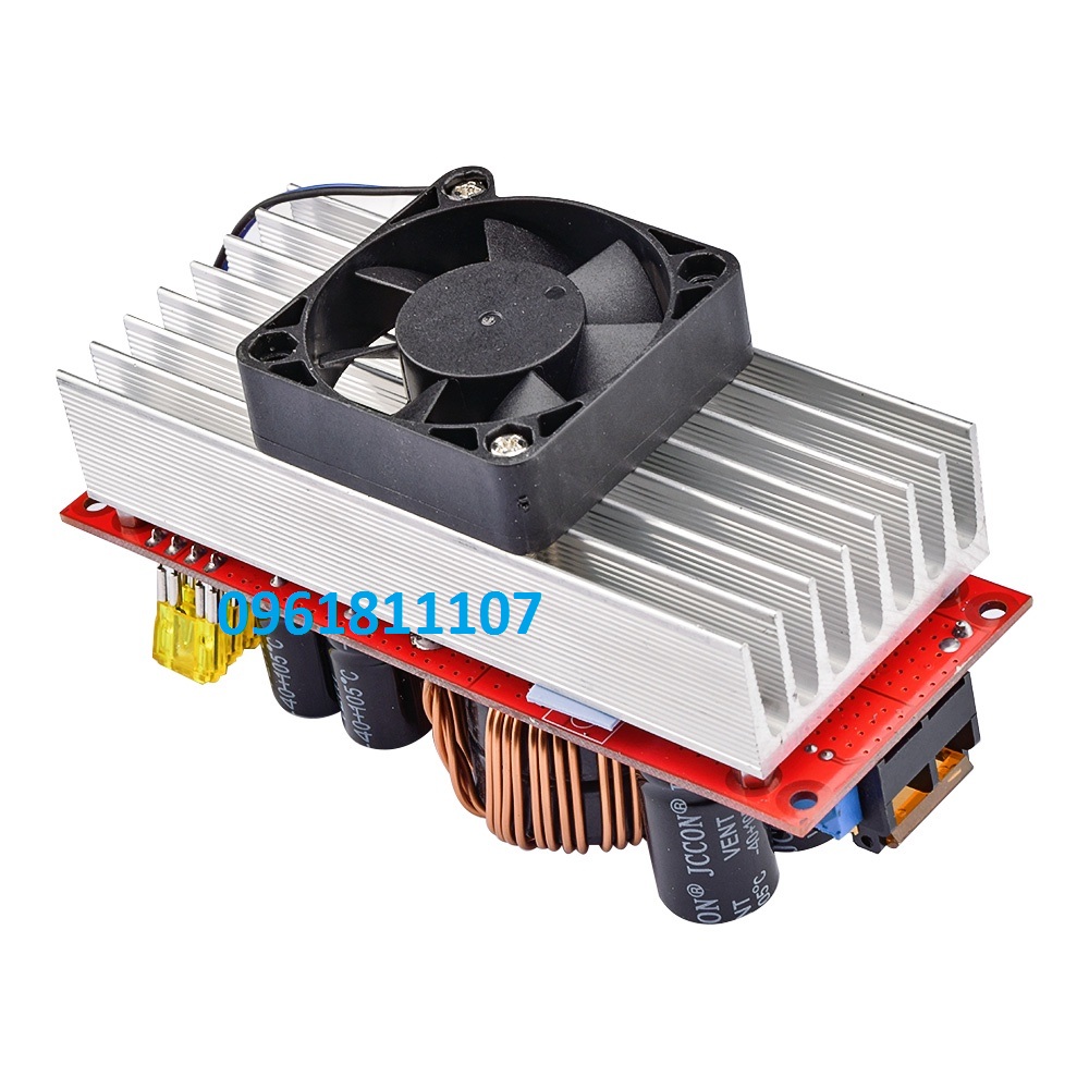 Mạch tăng áp 1800W 40A kích tốc xe điện, năng lượng mặt trời