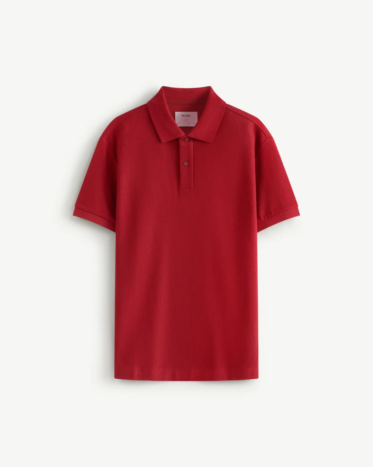 Áo Polo Nam Tay Ngắn Cotton Hạn Chế Nhăn Form Fitted - ROUTINE 10F25POL005