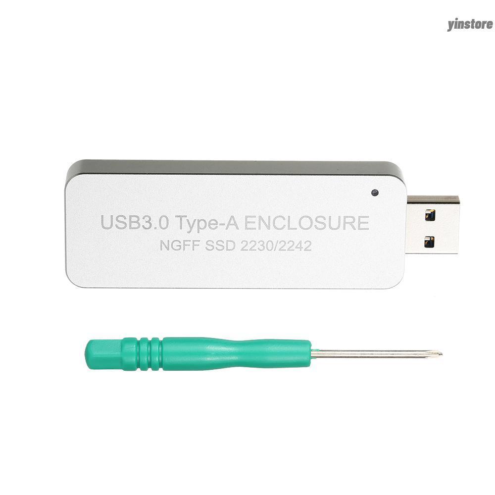 Hộp Đựng Ổ Cứng Di Động NGFF / M.2 SSD Sang USB 3.0 Type-A