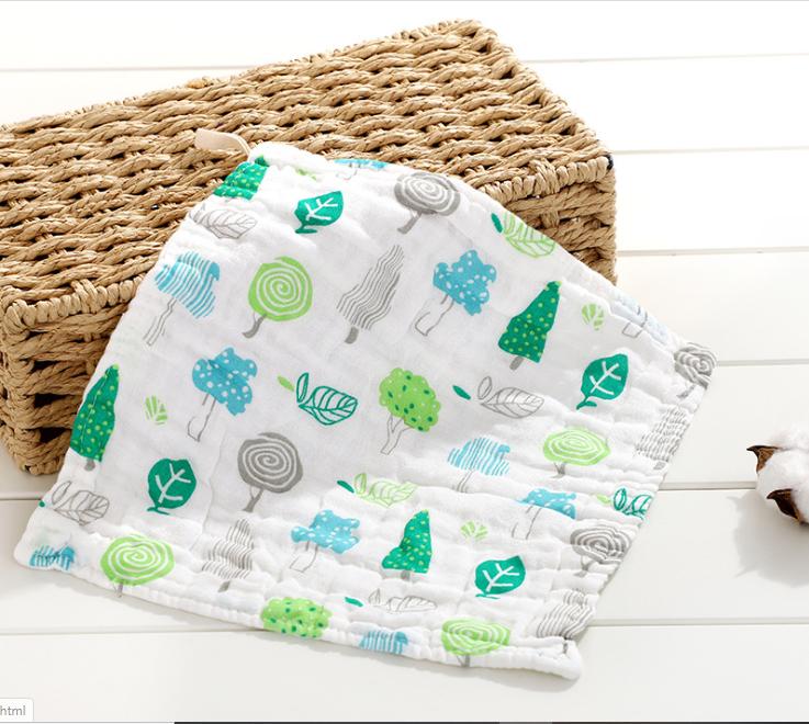 Set 5 Khăn Sữa Xô 6 Lớp Bonny Mềm, Kháng Khuẩn Tự Nhiên - Giao Họa Tiết Ngẫu Nhiên