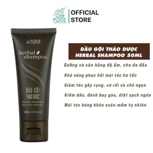 COMBO Dầu Gội - Xả Thảo Dược HERBAL SHAMPOO &amp; HERBAL_CONDITIONER  chai 50ml