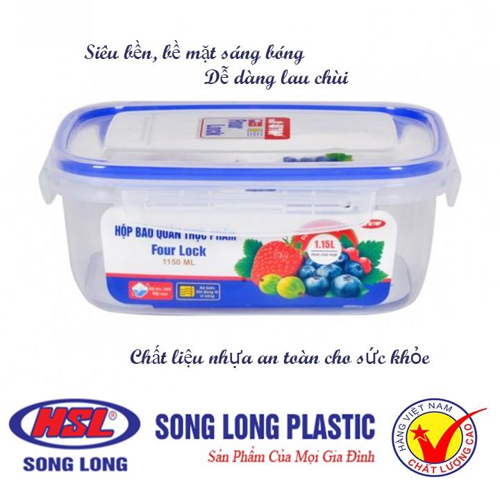 Combo 6 Set 3 hộp trữ đồ đông lạnh - hộp nhựa Song Long - br00315