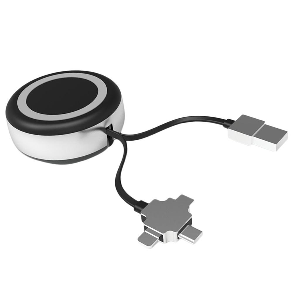 Fast Charging Qi Wireless Charger Pad Universal for Phone Black