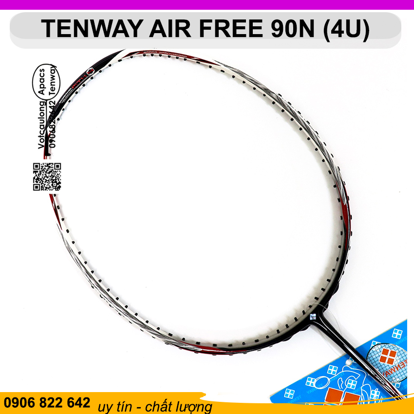 Vợt cầu lông Tenway Air Free 90N (4U) | Thân T trợ lực đập cầu, có phiếu bảo hành