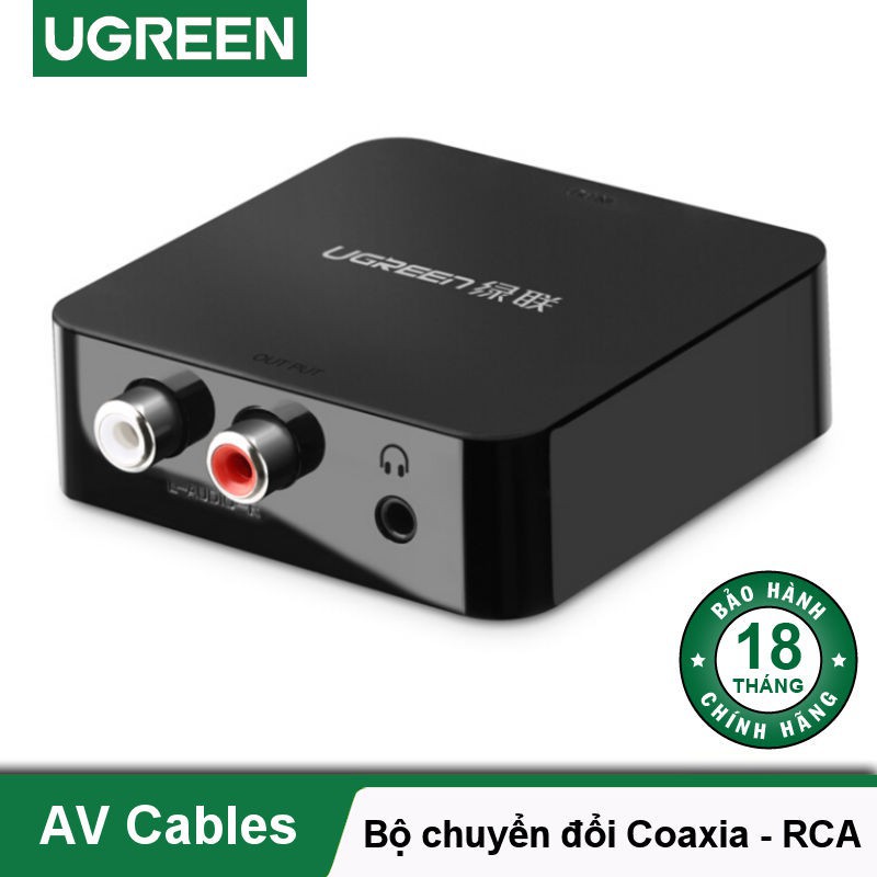 Bộ chuyển đổi Digital Audio sang Analog Ugreen 30523 hàng chính hãng