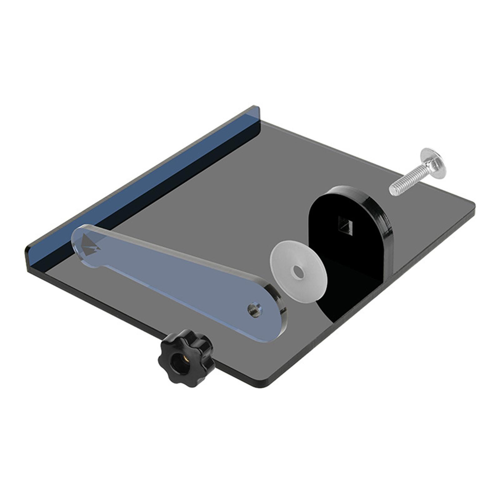 Adjustable Monitor Stand Remote Smoke Black