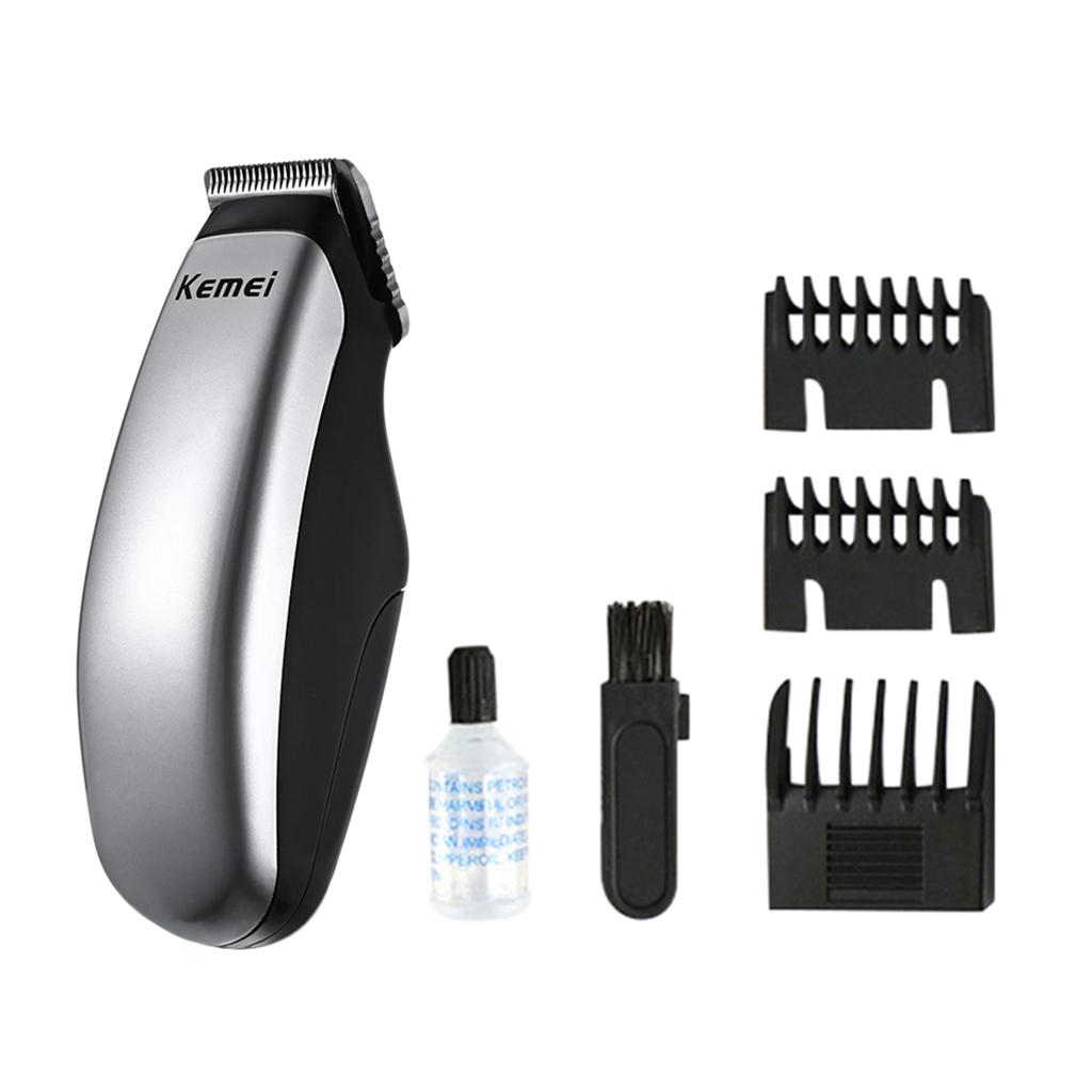 2x Portable Mini Men's Electric Hair Clipper Beard Grooming Shaping Trimmer
