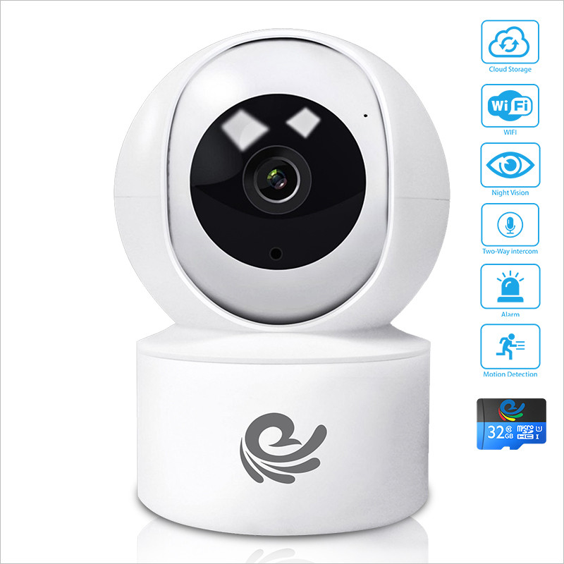 [ TẶNG THẺ 32GB ] Camera Wifi - Camera Ip Giám Sát Trong Nhà CareCam Độ Phân Giải 2.0Mpx - Xoay 360 Độ Theo Chuyển Động - Chính Hãng