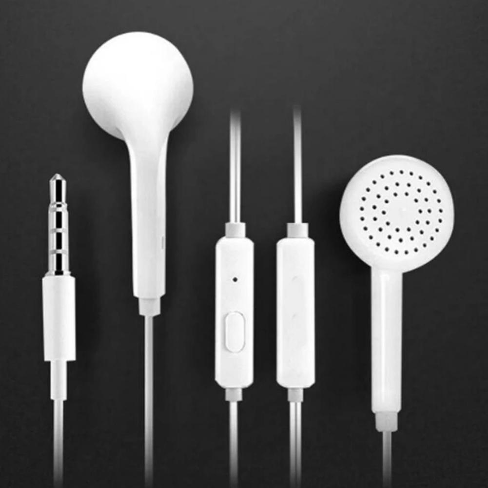 3.5mm Waterproof Wired Earphones With Microphone Volume Control Music Gaming In-ear Sport Headset Earbuds