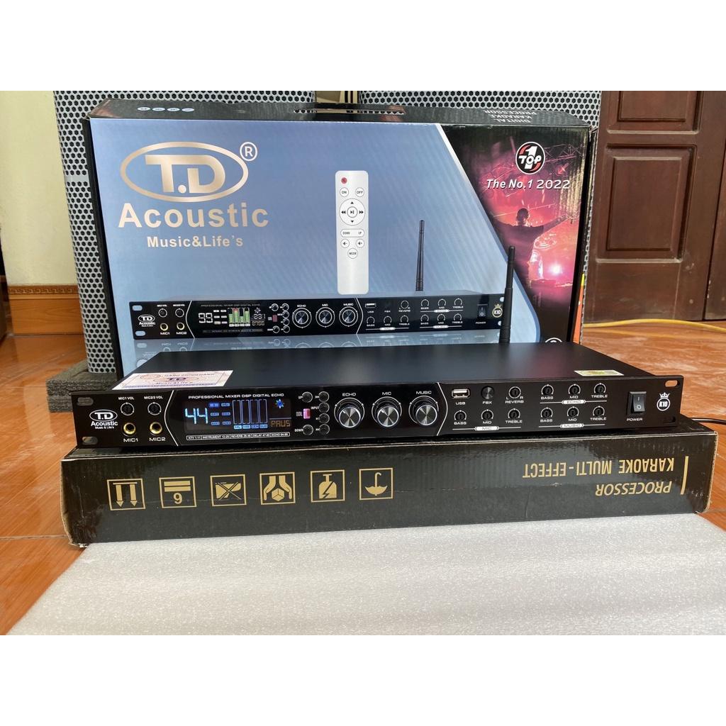 Mô tả sản phẩm Vang CƠ TD K-10 acoustic,có điều khiển,tặng kèm jax canon thế hệ 2022