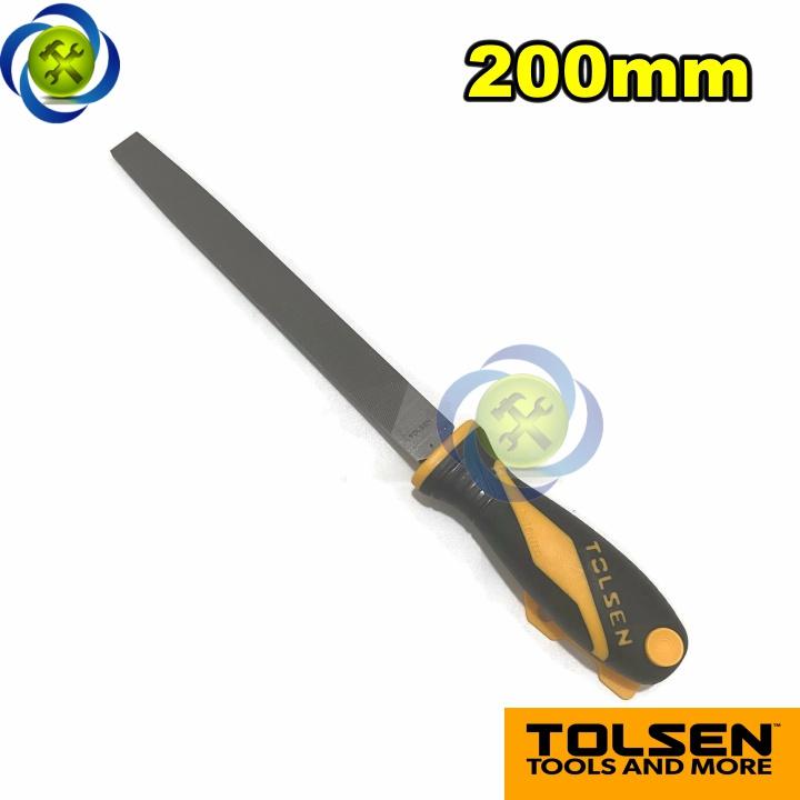 Dũa dẹp Tolsen 32001 dài 200mm