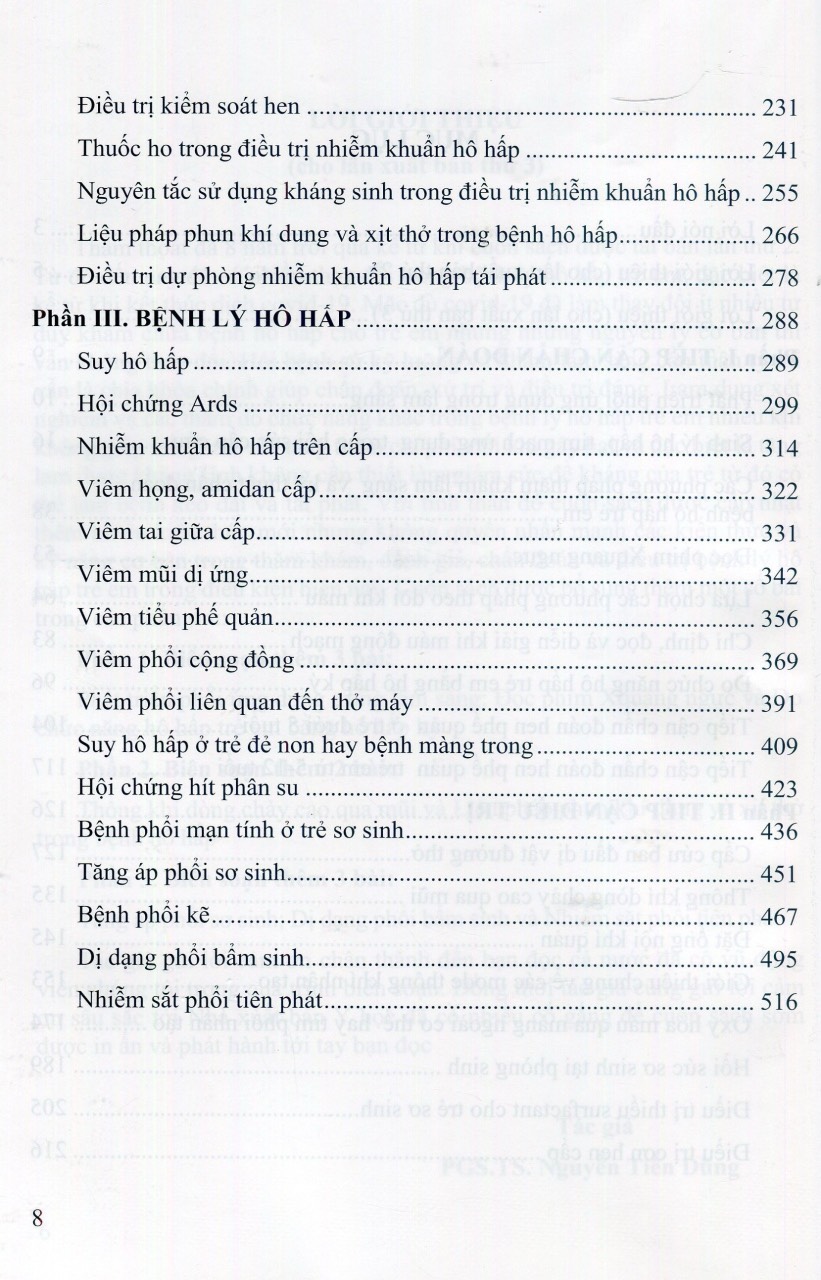 Sách - Tiếp cận chẩn đoán và Đ.trị Bệnh hô hấp trẻ em