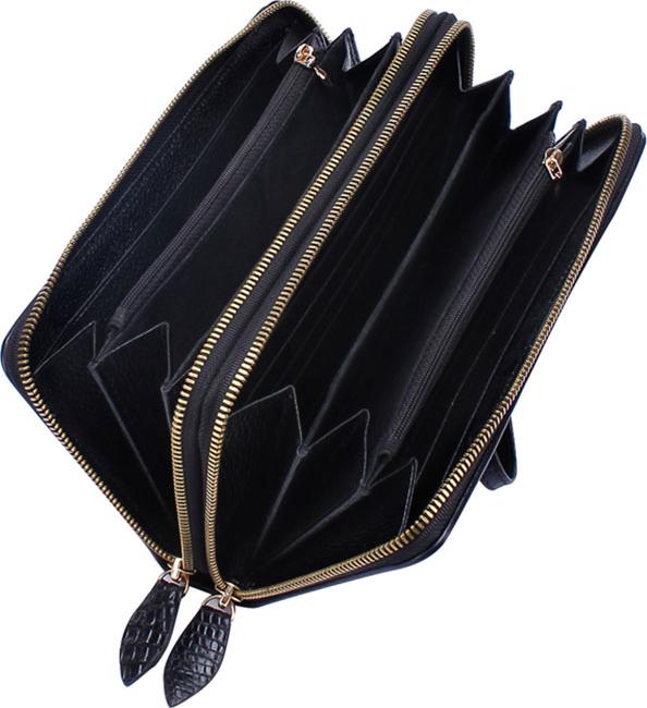 Ví Nữ Huy Hoàng HT3213 (22 x 11 cm) - Đen