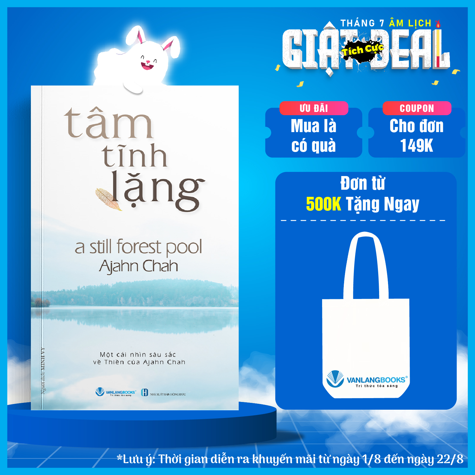Tâm Tĩnh Lặng (Tái Bản) - Vanlangbooks