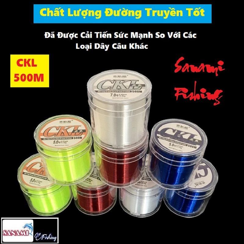 Cước Câu Cá Nhật Bản CKL 500M Vô Cùng Dẻo Dai,Độ Bền Cao Và Cắt Nước Tốt DCR2 - Sanami Fishing