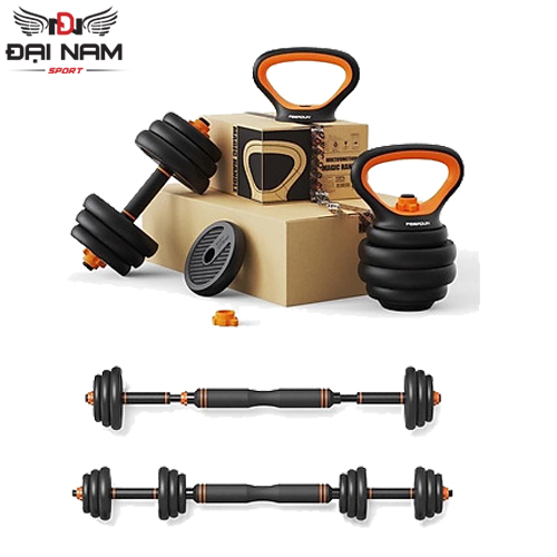 Bộ Tạ Tay Đa Năng Điều Chỉnh 10Kg Composite 6 Trong 1 FED-130210 Cao Cấp Đại Nam Sport