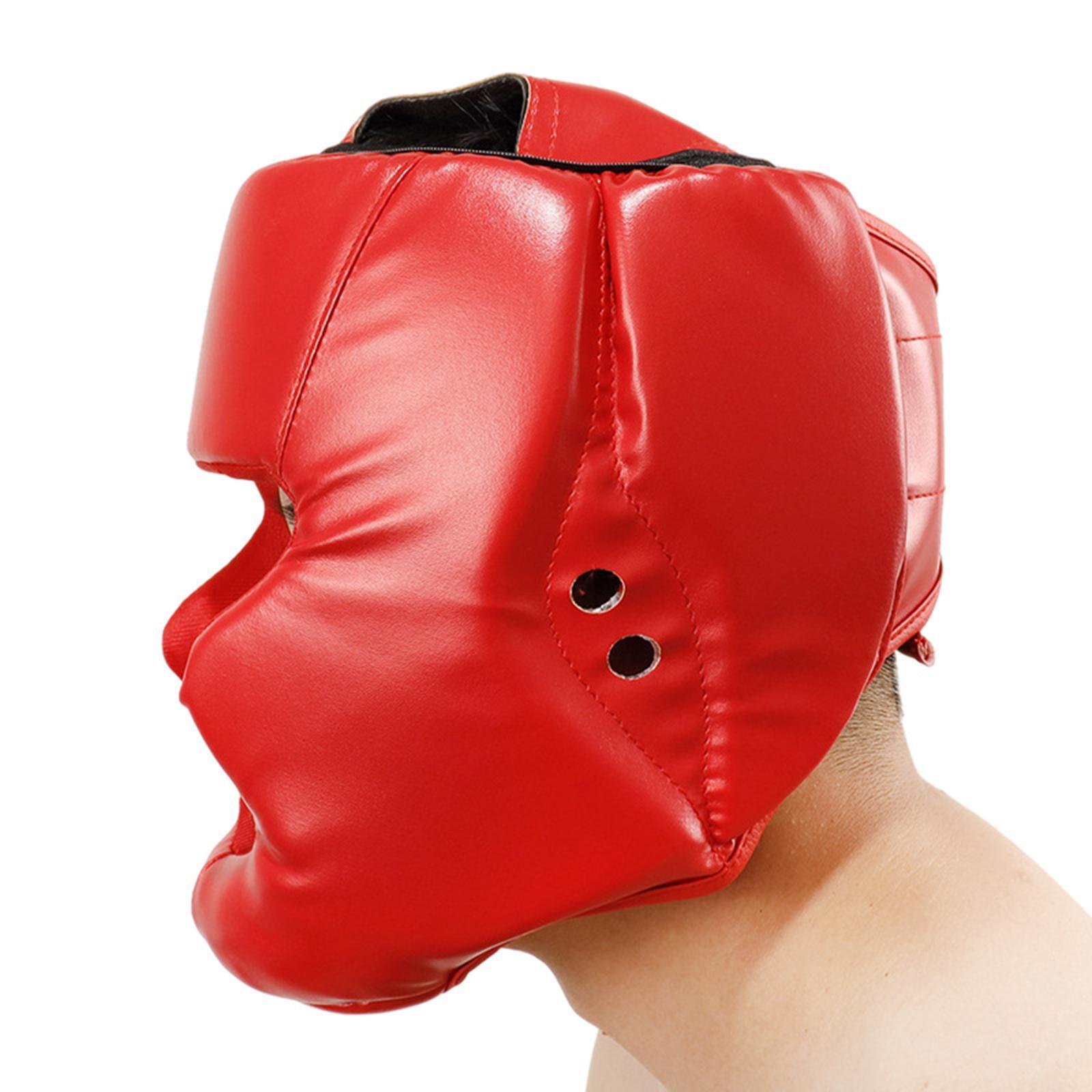 Professional Boxing Headgear for Boxers Soft Wrestling Helmet Cheek Protection for Head Sparring