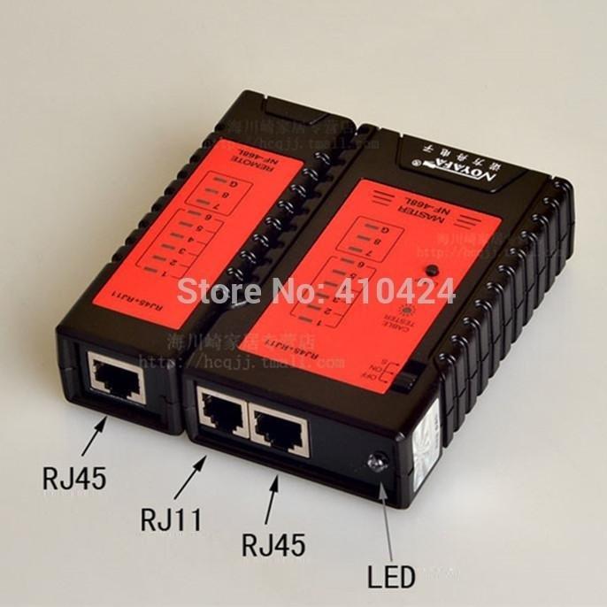 Máy test mạng đa năng chính hãng Noyafa NF-468L có đèn LED