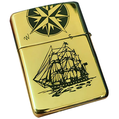 Bật Lửa Zippo 254B Khắc Hình Độc Đáo
